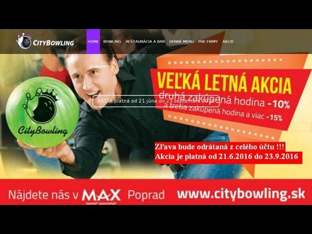 www.citybowling.sk