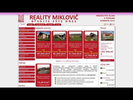 www.realitymiklovic.sk