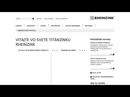 www.rheinzink.sk