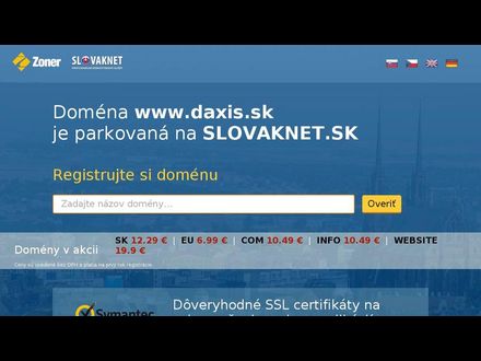 www.daxis.sk