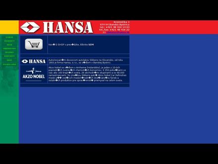 www.hansa.sk