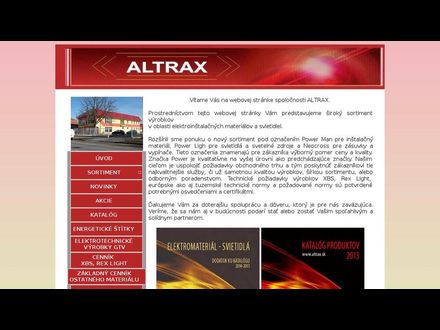 www.altrax.sk