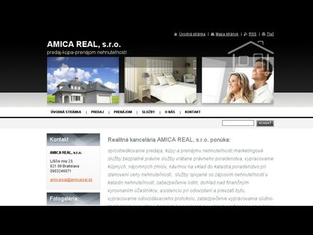 www.amicareal.sk