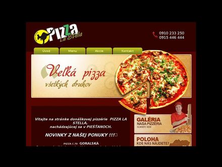 www.pizzalastella.sk