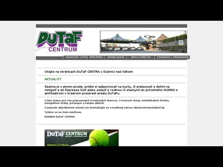 www.dutaf.sk