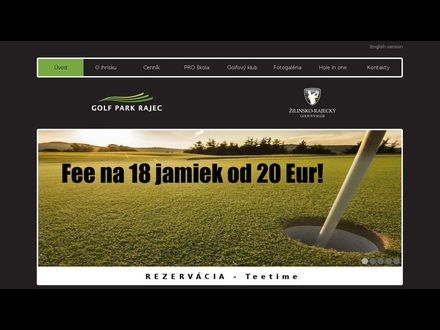 www.golfparkrajec.sk