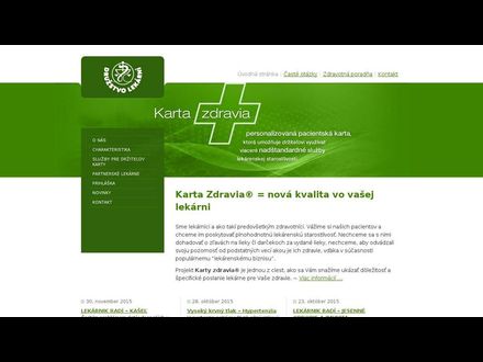 www.kartazdravia.sk