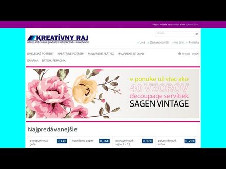www.kreativnyraj.sk