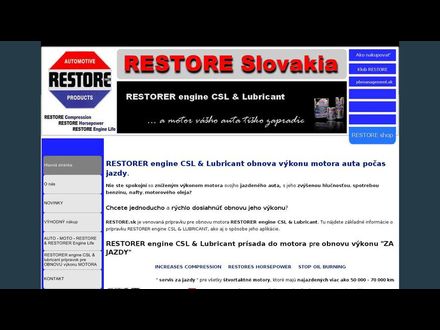 www.restore.sk