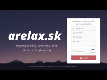 www.arelax.sk
