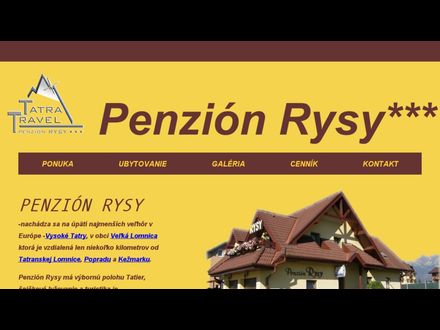 www.penzionrysy.sk