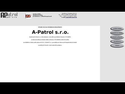 www.a-patrol.sk