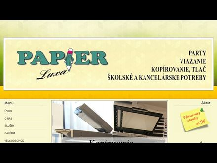 www.luxapapier.sk