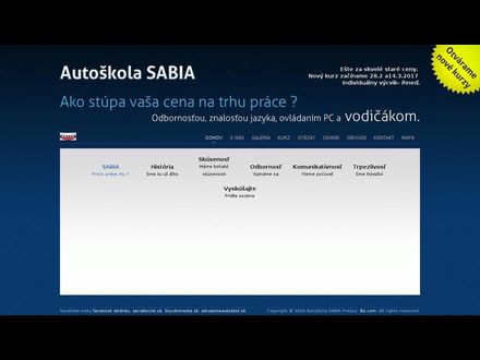 www.autoskola-sabia.sk