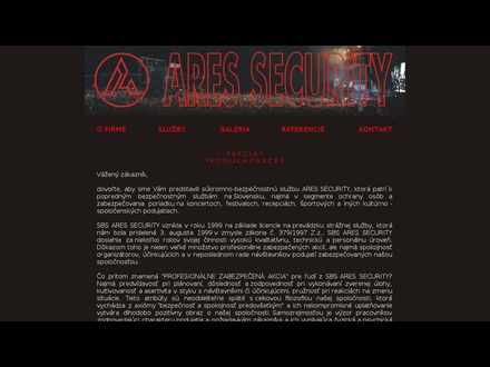 www.ares-security.sk