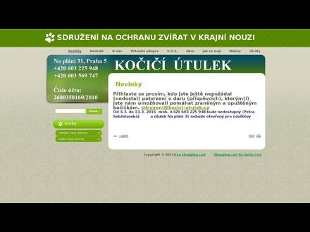 www.kocici-utulek.cz