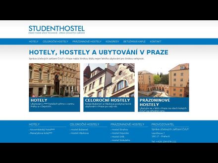 www.studenthostel.cz