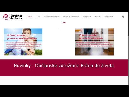 www.branadozivota.sk