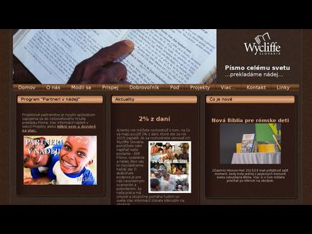 www.wycliffe.sk