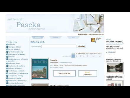 www.paseka.sk