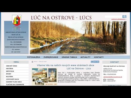 www.lucnaostrove.sk