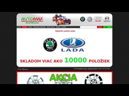 www.automax-autodiely.sk