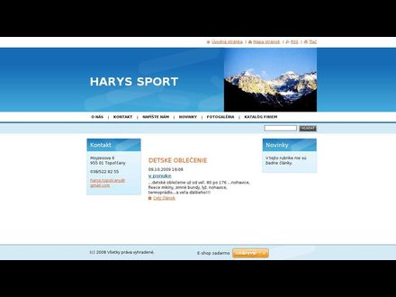 www.harys.webnode.sk