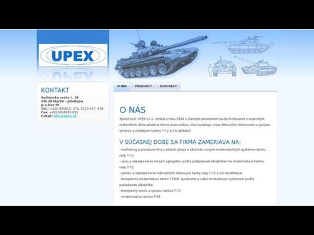 www.upex.sk