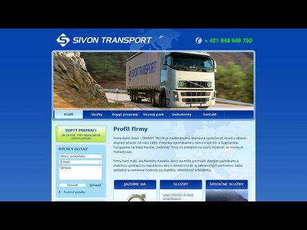 www.sivontransport.sk