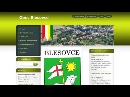 www.blesovce.sk