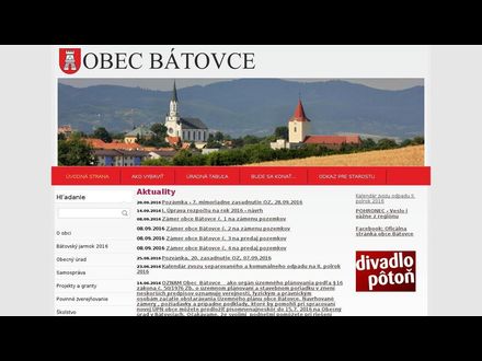 www.batovce.sk