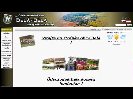 www.obecbela.sk