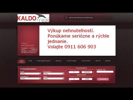 www.kaldoreal.sk