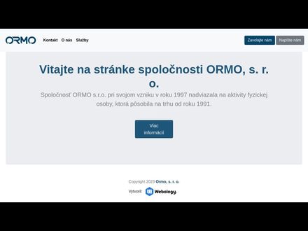 www.ormo.sk