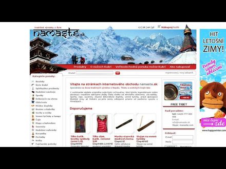 www.namaste.sk