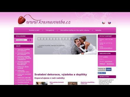 www.krasnasvatba.cz