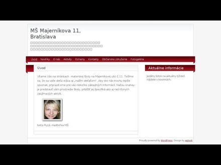 www.msmajernikova.sk