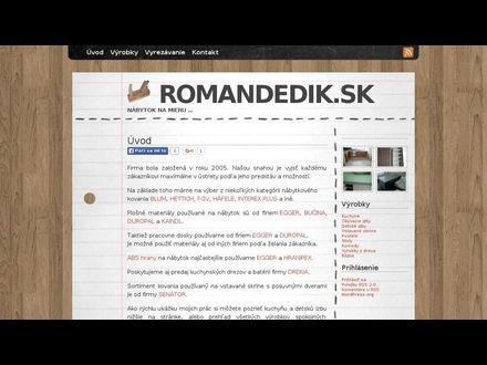 www.romandedik.sk