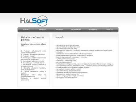 www.halsoft.sk
