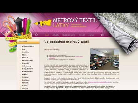 www.metrovy-textil.cz