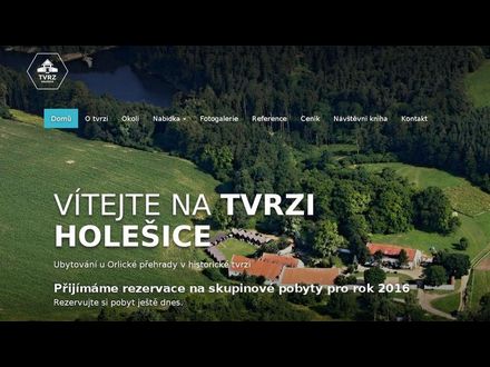 www.tvrzholesice.cz