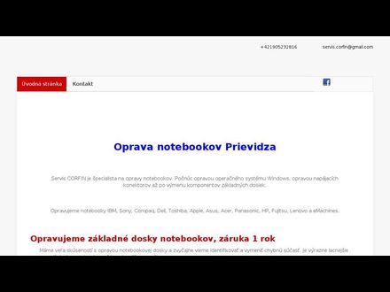 www.oprava-notebookov-prievidza.webjet.sk