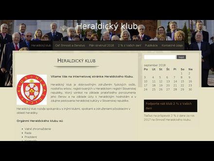 www.heraldickyklub.sk