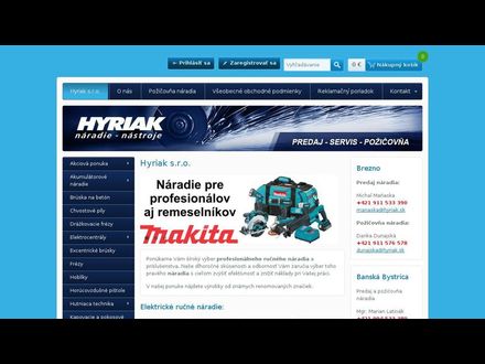 www.hyriak.sk