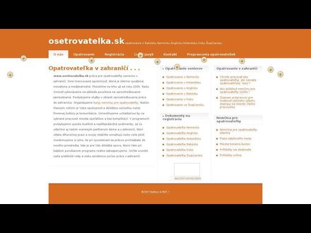 www.osetrovatelka.sk