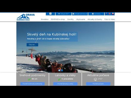 www.skikubinskahola.sk