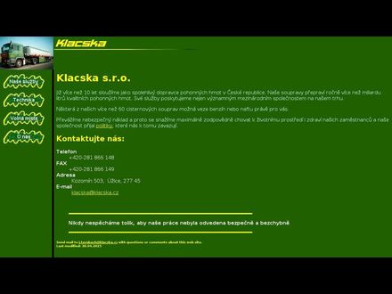 www.klacska.cz