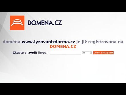 www.lyzovanizdarma.cz