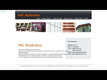 www.mgstolarstvo.sk