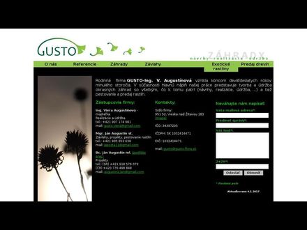 www.gusto-flora.sk